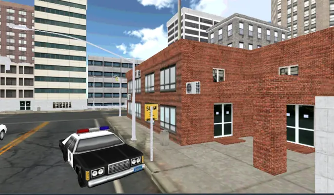 Police Car Parking 3D android App screenshot 1